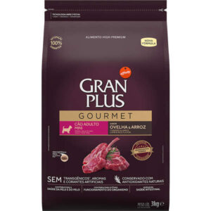 Ração GranPlus Gourmet Para Cães Adultos Raças Mini Sabor Ovelha & Arroz