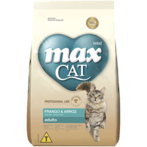 Ração Total Max Cat Profissional Line Para Gatos Adultos Sabor Frango & Arroz 10,1Kg