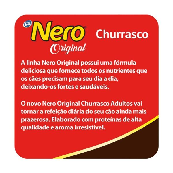 Ração Total Nero Para Cães Adultos Sabor Churrasco 15Kg