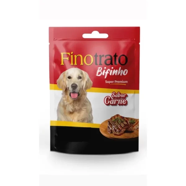 Bifinho Finotrato Para Cães Sabor Carne 500g