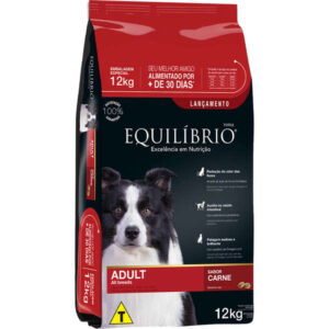 Ração Total Equilíbrio Adult All Breeds Para Cães Adultos Sabor Carne - 12Kg