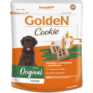 Biscoito Premier Pet Golden Cookie Sabor Original Para Cães Filhotes - 350g