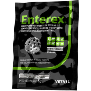 Adsorvente de Toxinas e Venenos Enterex Vetnil Sachê - 8g