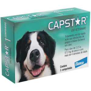 Antipulgas Elanco Capstar 57mg Para Cães acima de 11,4Kg