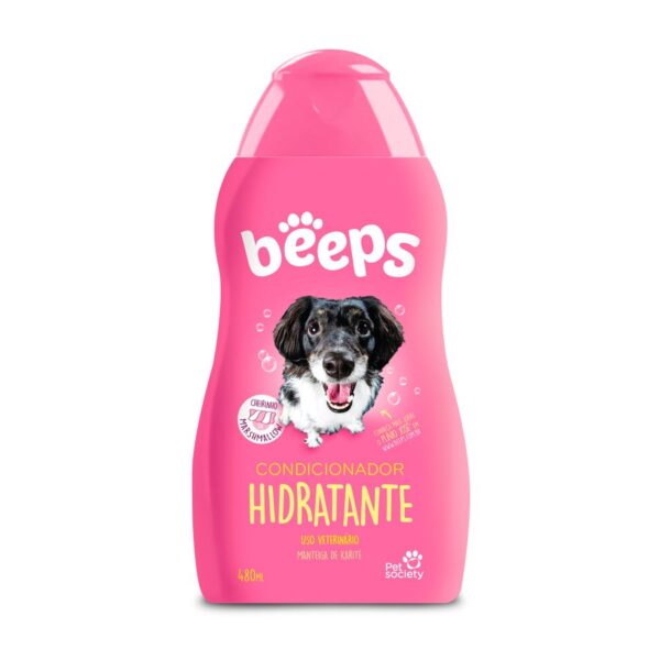 Condicionador Pet Society Beeps Hidratante Para Cães e Gatos 480ml