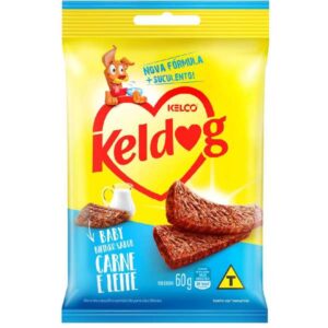 Bifinho Kelco Keldog Baby Para Cães Filhotes Sabor Carne e Leite - 60g