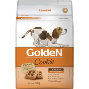 Biscoito Premier Pet Golden Cookie Mini Bits Sabor Original Para Cães Adultos - 400g
