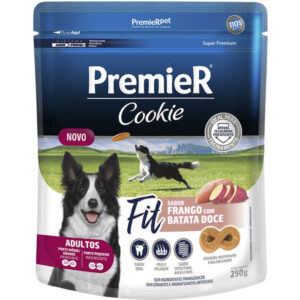 Biscoito PremieR Pet Cookie Fit Para Cães Adultos Sabor Frango com Batata Doce - 250g