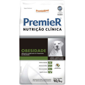 Ração Seca PremieR Pet Nutrição Clínica Obesidade Para Cães Adultos Médio e Grande Porte 10,1Kg