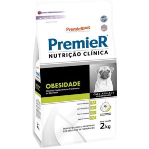 Ração Seca PremieR Pet Nutrição Clínica Obesidade Para Cães Adultos Pequeno Porte