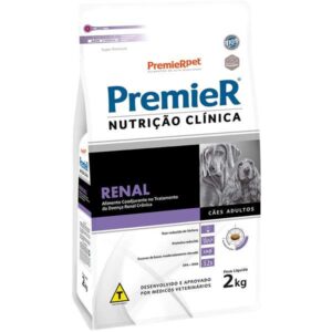 Ração Seca PremieR Pet Nutrição Clínica Renal Para Cães Adultos