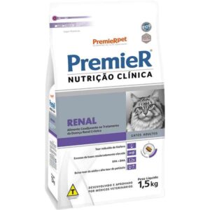 Ração Seca PremieR Pet Nutrição Clínica Renal Para Gatos Adultos 1,5Kg