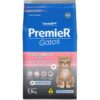Ração Seca PremieR Pet Ambientes Internos Pelos Longos Para Gatos Filhotes Sabor Salmão 1,5Kg