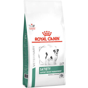 Ração Royal Canin Veterinary Satiety Para Cães Adultos  de Raças Pequenas com Excesso de Peso 1,5Kg