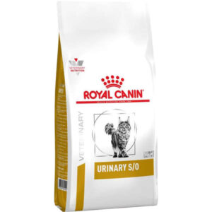 Ração Royal Canin Feline Veterinary Urinary S/O Para Gatos com Cálculos Urinários