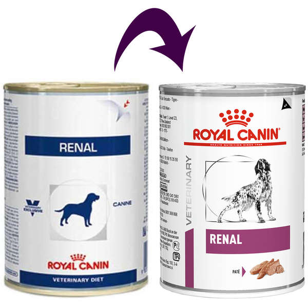 Ração Úmida Royal Canin Lata Canine Veterinary Diet Renal Para Cães com Doenças Renais