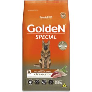 Ração Seca PremieR Pet Golden Special Cães Adultos Sabor Frango e Carne