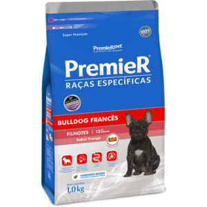 Ração PremieR Pet Raças Específicas Bulldog Francês Para Cães Filhotes Sabor Frango