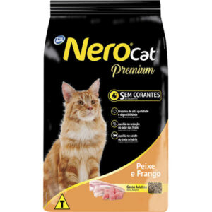 Ração Total Nero Cat Para Gatos Adultos Sabor Peixe e Frango 20Kg
