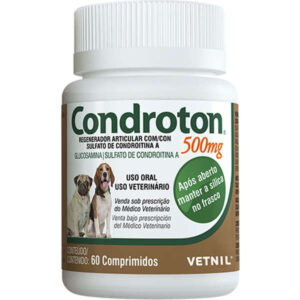 Regenerador Articular Vetnil Condroton - 60 Comprimidos