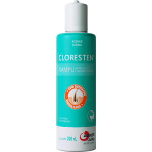 Shampoo Antibacteriano Agener União Cloresten 200ml