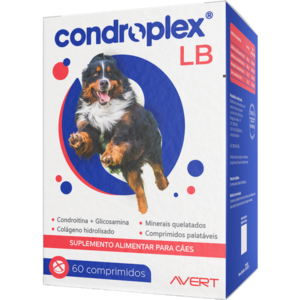 Suplemento Alimentar Avert Condroplex LB com 60 Comprimidos - 120g