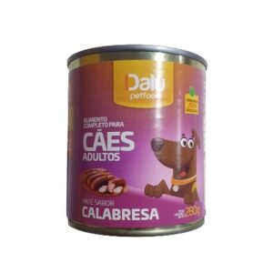 Ração Úmida Dalu Patê Sabor Calabresa Para Cães Adultos - 280g