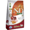 Ração Farmina N&D Pumpkin Para Cães Adultos de Raças Pequenas Sabor Frango, Abóbora e Romã