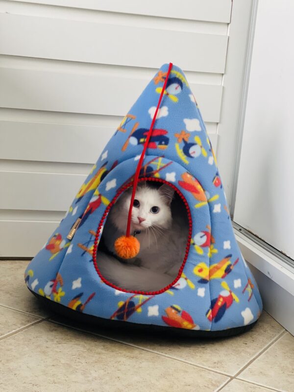 Cama Toca para Cachorro e Gato Avião Joy