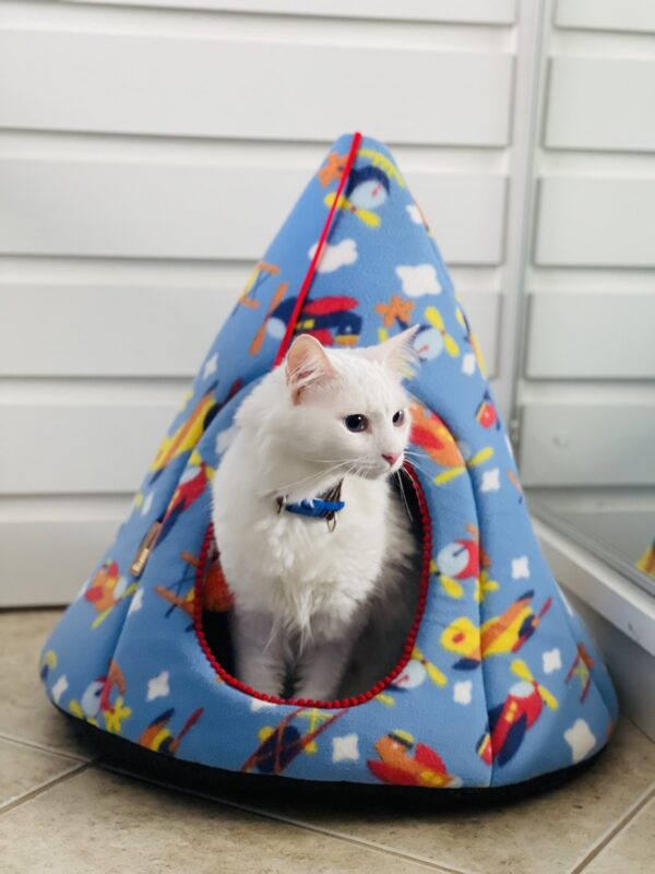 Cama Toca para Cachorro e Gato Avião Joy
